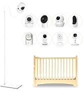 GAHOGA Baby Monitor Floor Stand Holder Mount Compatible with HelloBaby, Nanit Pro, Owlet, Infant ...