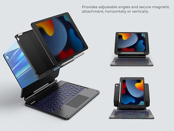 keyboard case for ipad 9th/8th/7th generation