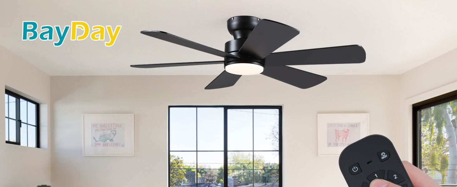 bedroom ceiling fans with lights