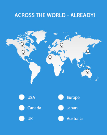 Utopia Care Global Reach, across the world - already
