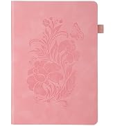 Thboxes 80 Sheets Lined Journal Notebook, 5.7" X 8.3" Writing &amp; Journaling Hardcover Executive No...