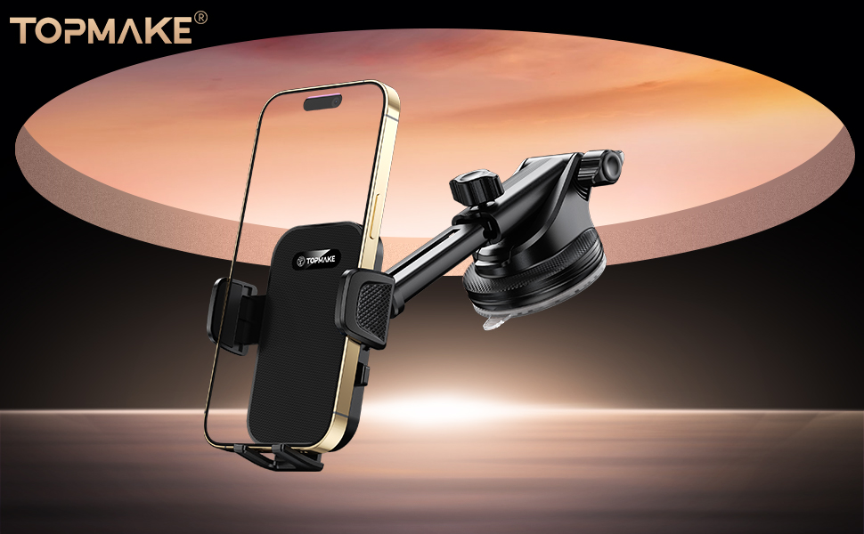 Topmake Car Phone Holder Mount
