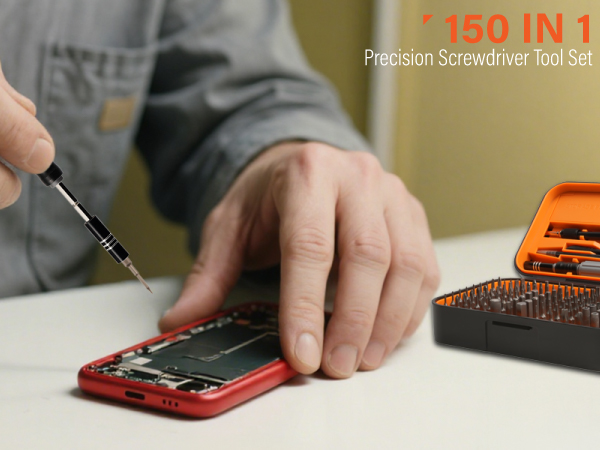 precision screwdriver set 150 in 1