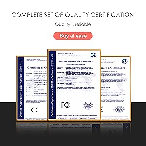Certificates
