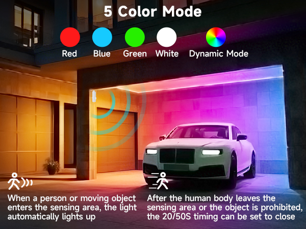 motion activated led light strip