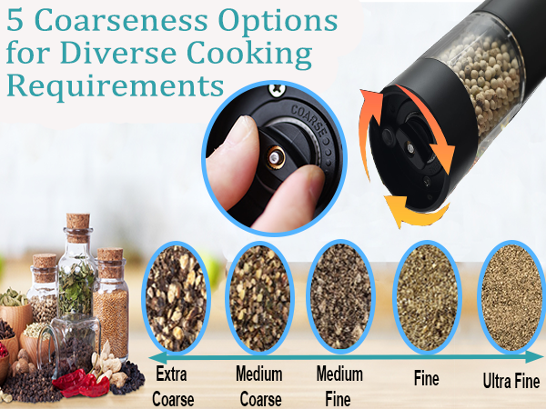 salt and pepper grinder set