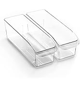 BINO | Plastic Storage Bins, Small | THE CURVE COLLECTION | Multi-Use Organizer Bins | Storage Co...