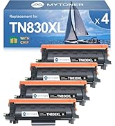 MYTONER Compatible Toner Cartridges Replacement for Brother TN830 XL/V/R TN-830 TN830XL for DCP-L...