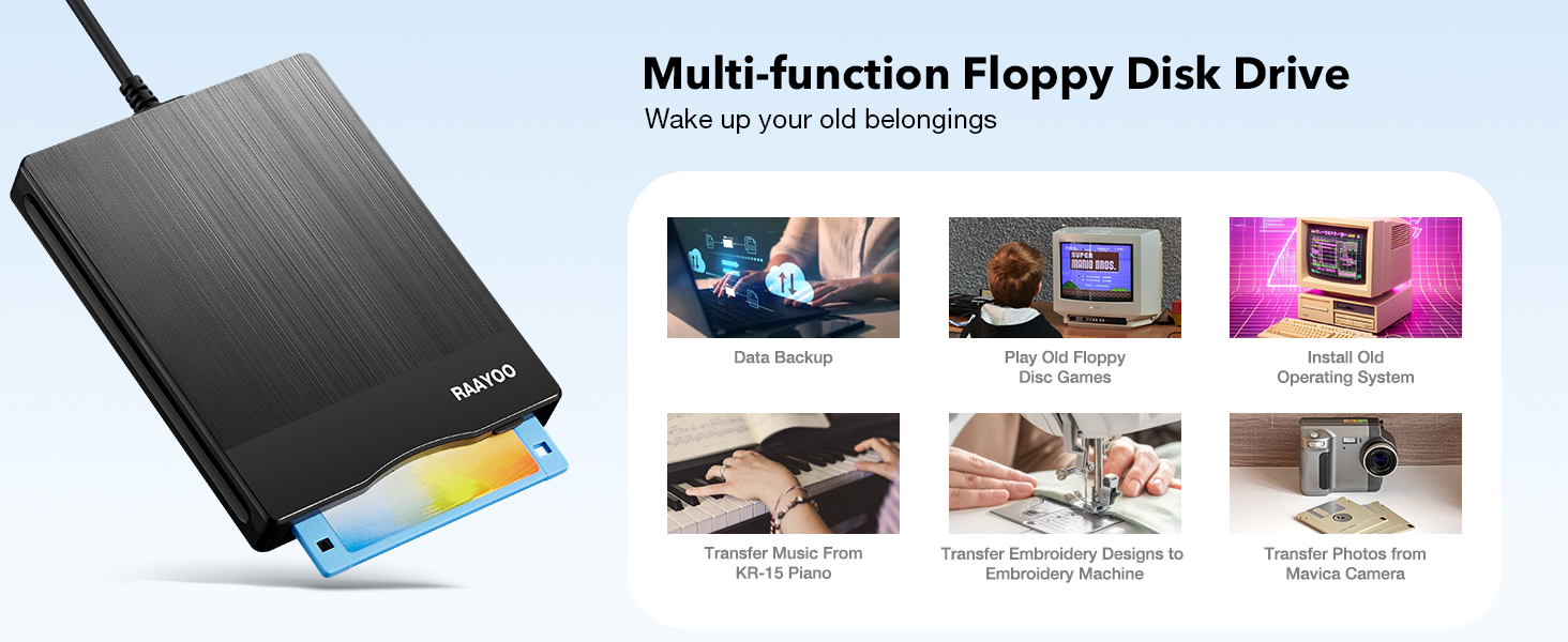 external floppy disk drive 3.5