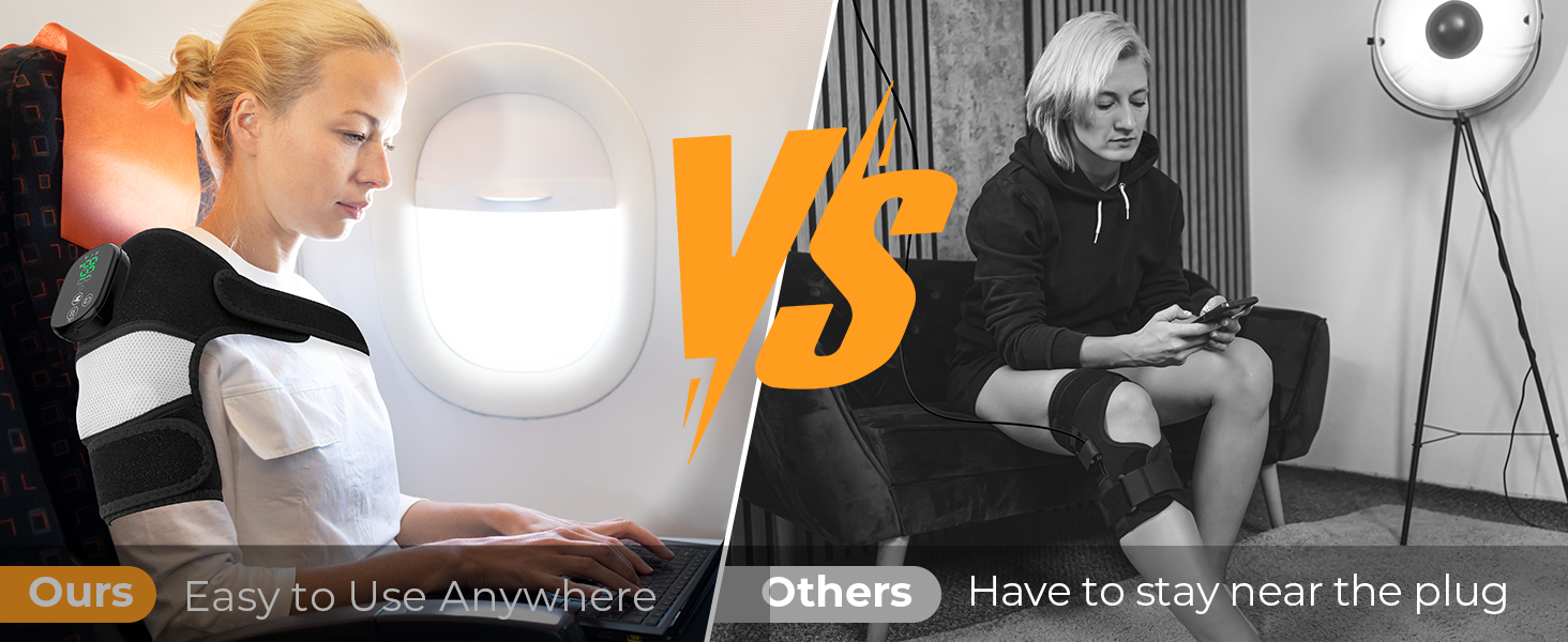 Cordless Heated Knee Massager