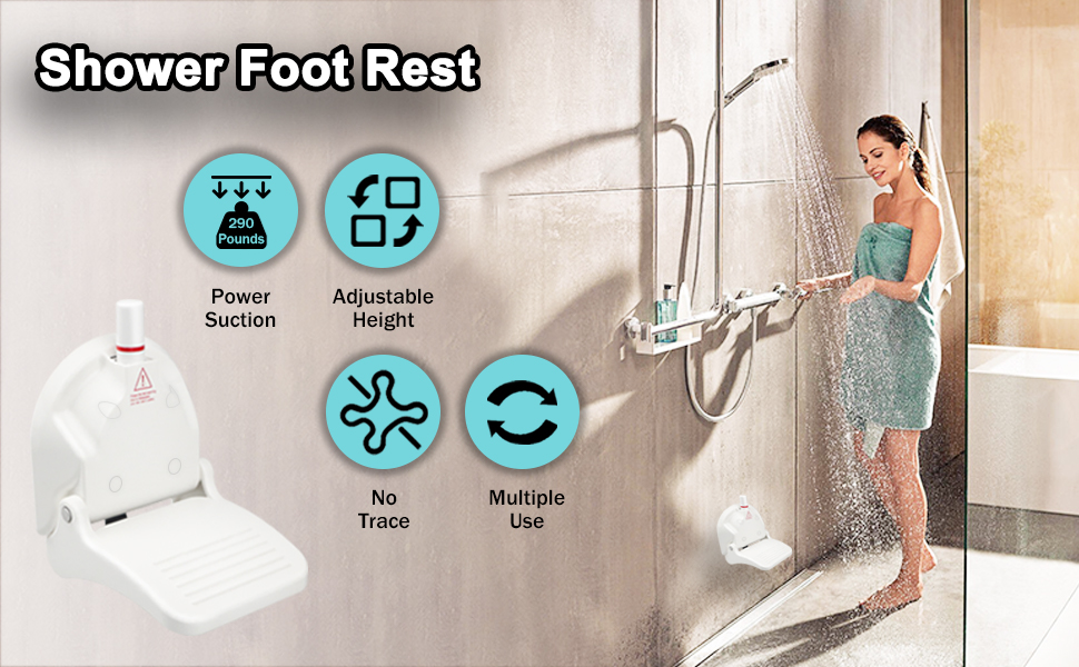 shower foot rest shower step for shaving legs shower foot stool for shaving legs