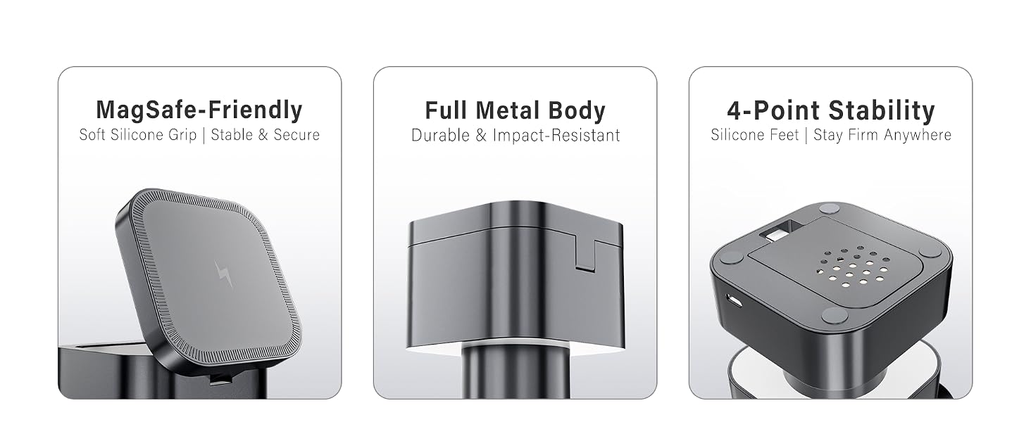 4 in 1 Magsafe Wireless Charging Station
