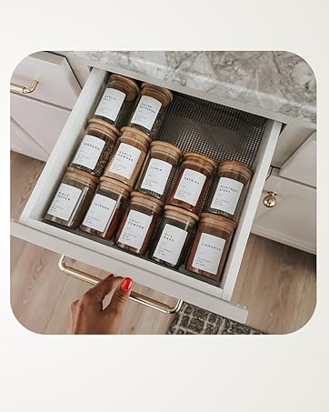 frascos para especias de cocina