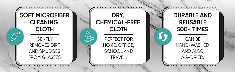 microfiber cleaning cloth for eyeglasses tv screens phone electronics sunglasses readers 