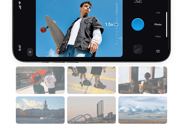 magnetic phone camera grip
