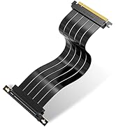EZDIY-FAB PCIE Gen 4 16x Extreme Flexible, High Speed Riser Cable PCI Express 4.0 Port GPU Extens...