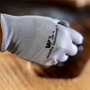Strong durable work gloves