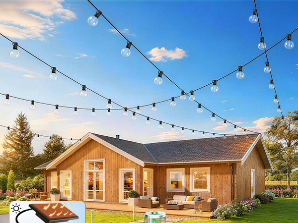 G40 solar lights