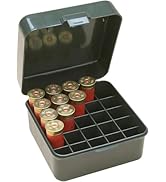 MTM Case-Gard S25D-11 Shotshell box, 25 Round, Flip Top, Mechanical hinge, USA Made, Forest Green