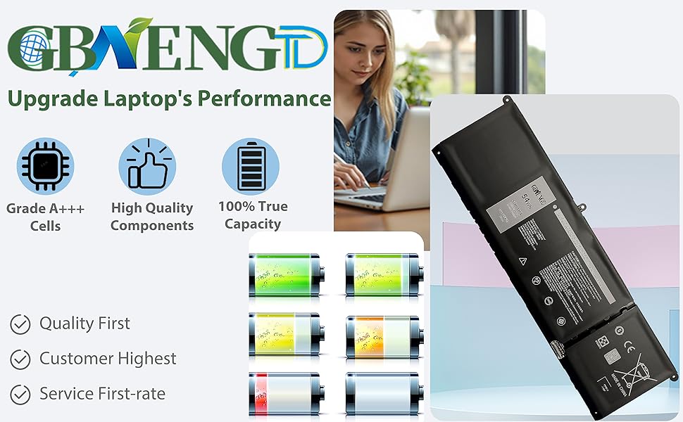 V6W33 Laptop battery