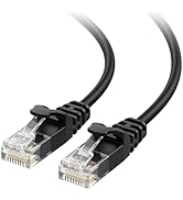 Cable Matters 10Gbps Snagless Cat 6 Ethernet Cable - 25ft, Slim Profile Cat 6 Cable, Cat6 Cord, T...