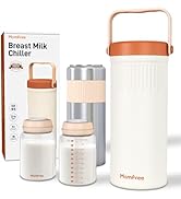 Momfree 22oz Portable Breast Milk Cooler for Breastmilk Storage, Liquid Gold Saver 360° Cooling K...