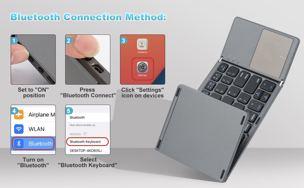 portable foldable keyboard