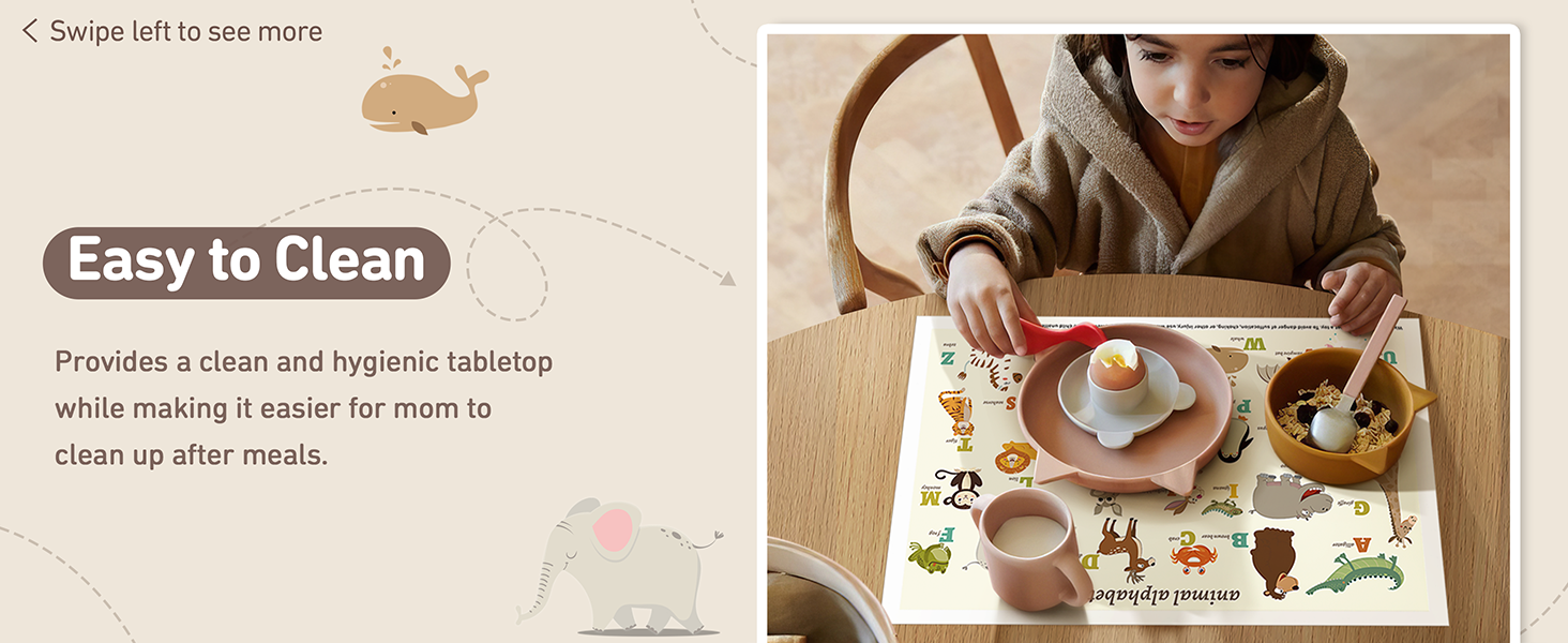 disposable baby placemats