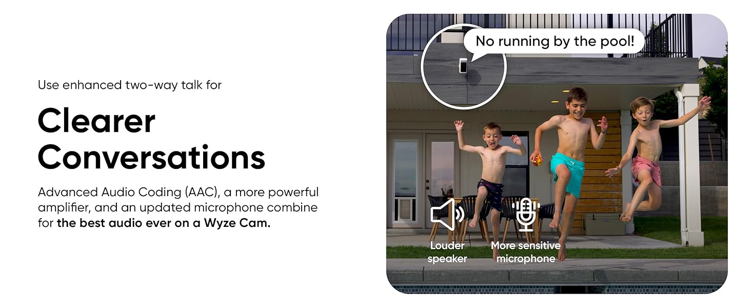 Wyze Battery Cam Pro Two-Way Audio