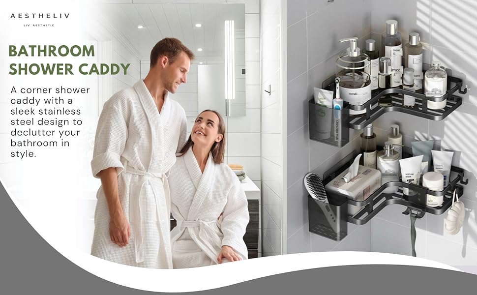 corner shower caddy