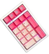 BOYI TD21 Hot Swap Numpad,21 Keys Mini Numpad Portable Keypad Bluetooth5.0/2.4G/Wired Number Pad ...