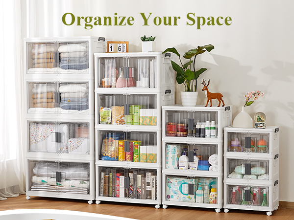 storage bins with lids