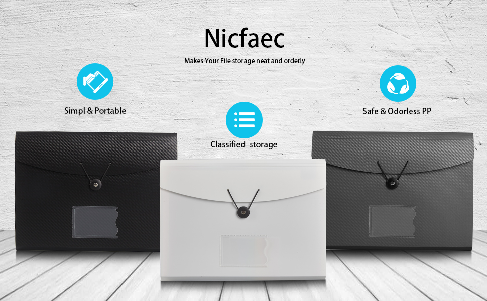 Expanding File Folder File Organizer 13 Pockets