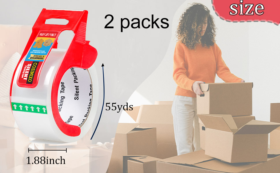 noiseless packing tape