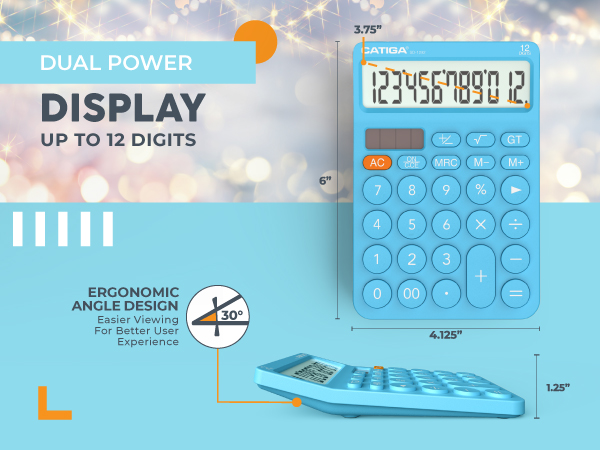 4 function desktop calculator large big buttons office calculators big display calculator