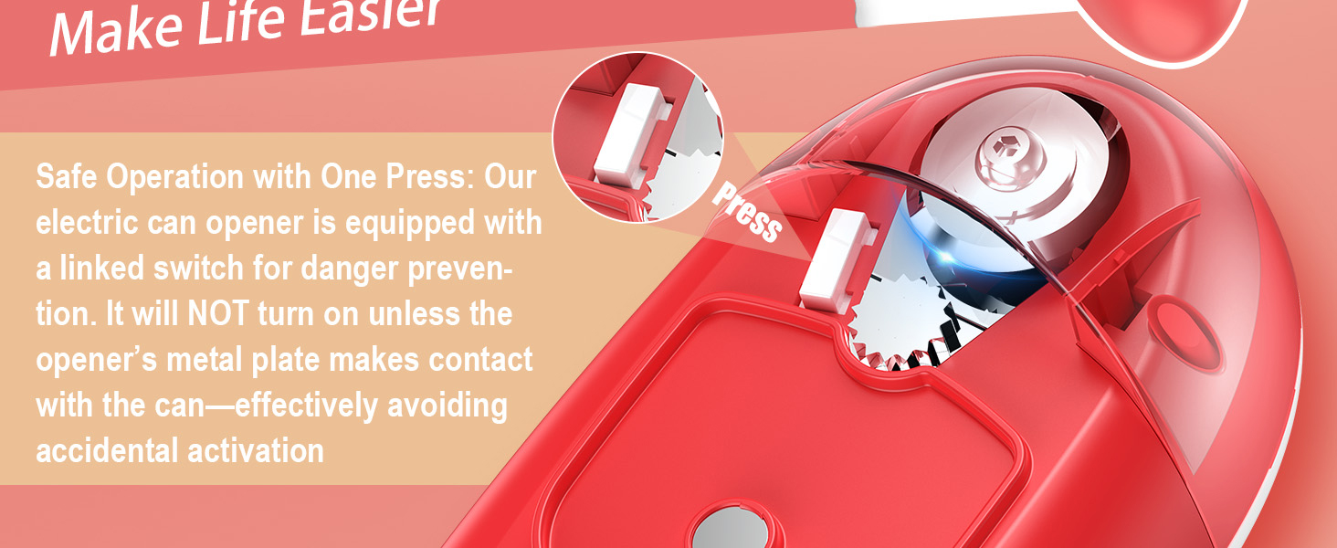 battery operated can opener