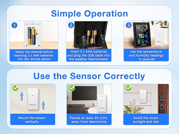 easy to use weather station