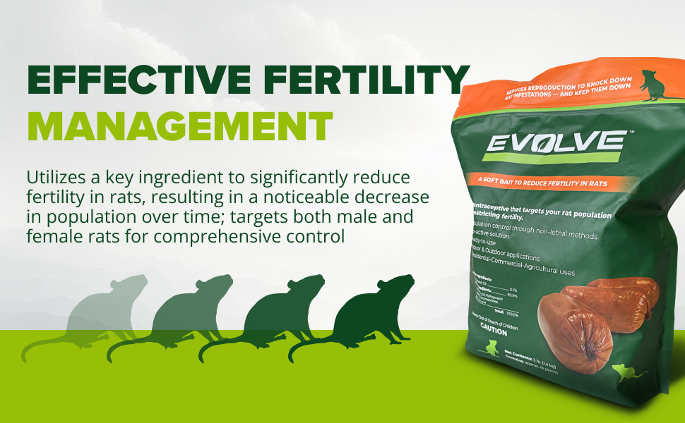 Senestech Rat Soft Bait, Effective Fertility Management 