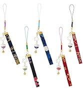 DICOSMETIC Phone Wrist Strap Cat Flower Fish Phone Charm Aesthetic Cellphone Charms Kawaii Cell P...