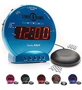 sonic boom alarm clock for adults, Turquoise