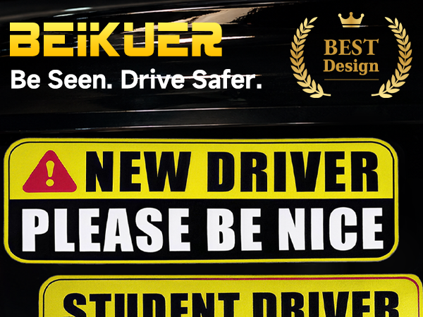 student driver magnet for car new stickers magnets sign please be patient magnetic signs bumper