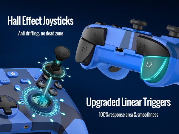 for xbox one controller hall effect joystick