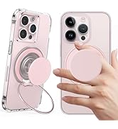 AUROX for MagSafe Phone Grip, Magnetic Phone Grips [Popup Comfortable Grip], Expandable Collapsib...