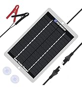 ECO-WORTHY Solar Battery Charger 12 Volt Waterproof Portable Power Solar Panel Solar Trickle Car ...