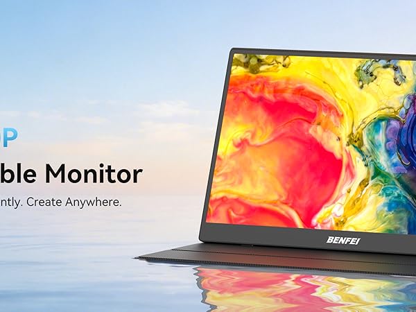BENFEI Portable Monitor 15.6'
