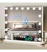 ZBOCAI Vanity Mirror with Lights and Bluetooth, 23