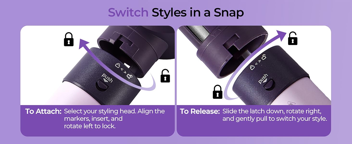 Swith Styles in a Snap To Attach To Release