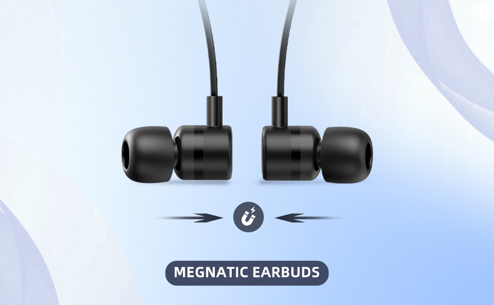 Megnetic earbuds