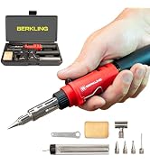 Berkling BSG-568 Butane Soldering Iron Kit - Self-Ignite, Instant Start, Portable Cordless Weldin...