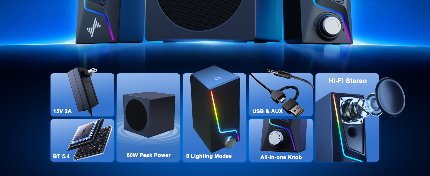 gaming pc speakers
